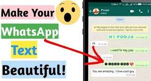 Make Your Whatsapp Text Beautiful You Are Amazing How To Make Instagram And Snapchat
