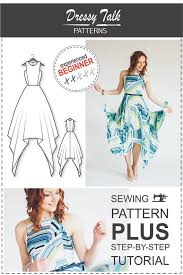 Dress Pattern Dress Sewing Patterns Sewing Tutorials Etsy Dress Sewing Tutorials Dress Sewing Patterns Sewing Dresses