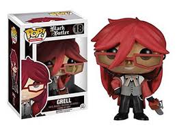Figurine Black Butler Grell Pop 10cm