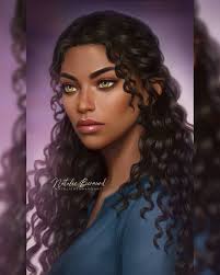 Aaaand another portrait! This is Rhea from #ShadowsandCrowns done for  @authorsmgaither. I could just do portraits forever they're so much fun! .  . . #gmgaither #fantasy #fantasyromance #epicfantasy #characterart  #characterportrait #illustration #art #