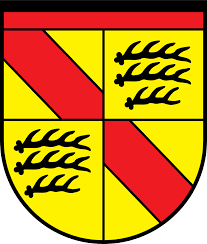 Dabei repräsentiert schwarz die landesteile württemberg und hohenzollern, gold hingegen baden. Datei Wappen Wuerttemberg Baden Svg Wikipedia