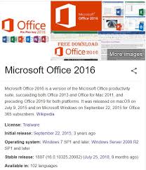 Microsoft offers a free trial of its productivity suite, microsoft office, to anyone who wants to try out word, excel or the other office applications. Microsoft Office 2016 Crack Product Key Windows Mac Os X Productkeyfree