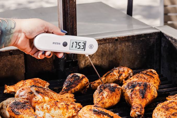 Ice bath calibration test with a digital probe thermometer