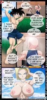 18'S Pool Party (Dragon Ball Z) Hentai english 02 - Porn Comic