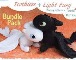 Pdf Sewing Pattern Instructions Beanie Light Fury Diy Etsy Beginner Sewing Projects Easy Sewing Projects For Beginners Handmade Plush
