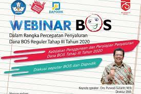 Anggaran bos ditetapkan sebesar rp 54,32 triliun atau naik 6,35% dibandingkan tahun. Akselerasi Penyaluran Kemendikbud Gelar Webinar Dana Bos