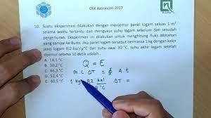 Mar 13, 2021 · contoh soal olimpiade astronomi tingkat sma. Pembahasan Osk Astronomi 2017 No 10 Flux Matahari Youtube