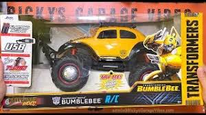 Race and battle in car and robot modes! Rc Bumblebee Transformers Youtube