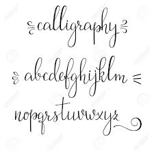 For postcard or poster decorative . Image Result For Calligraphy S Modern Calligraphy Alphabet Calligraphy Letters Alphabet Cursive Fonts
