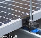 Amazon.com: Anbte 10pcs Solar Panel End Clamp for Standard ...