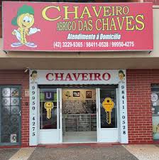 Chaveiro Abrigo das chaves