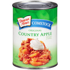 This homemade apple pie filling is made with sliced granny smith apples, brown sugar, spices and butter, all simmered together until thickened. Comstock Original Country Apple Pie Filling Or Topping 21 Oz Walmart Com Walmart Com