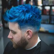 268 Me Gusta 4 Comentarios Istanbul Erkek Sac Modelleri Istanbulsacmodelleri En Instagram Mavinin Her Short Blue Hair Mens Hair Colour Dyed Hair Men