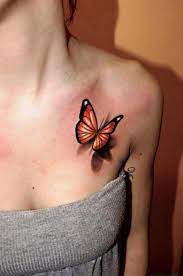 100 Nice Chest Tattoo Ideas Cuded Tattoos Picture Tattoos Butterfly Tattoos For Women