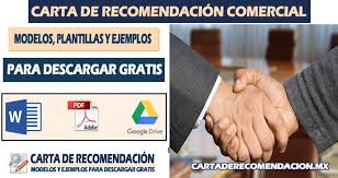 Ejemplo de una carta de poder simple editable en word. Ejemplo De Carta De Recomendacion Comercial 2021
