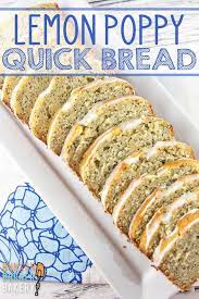 Lemon Poppy Quick Bread Best Bread Recipe Quick Bread Easy Bread Recipes
