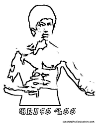 Bruce lee boy coloring pages picture. Bruce Lee Coloring Pages Coloring Pages Kids 2019