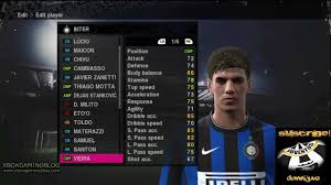 An important step forward sub eng ?️⚫? Pes 2010 Faces Inter De Milan Hd Youtube