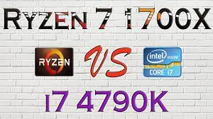The number of cores / threads graph. Ryzen 7 1700x Vs I7 4790k Benchmarks Gaming Tests Review And Comparison Ryzen Vs Haswell Youtube