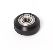 Solid Delrin POM V-Slot Wheel With 625ZZ Bearing 5x11x24mm