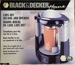 Black And Decker Jar Opener Black Amp Decker Lids Off Jar Opener Jw275 In 2020 Jar Opener Black Decker Jar