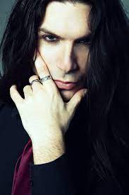 Vampire Guy With Nice Silver Rings Vampires Can T Touch Silver But Whatever Gothic Men Goth Guys Long Hair Styles Men