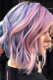 A short style with a side braid. 55 Fabulous Rainbow Hair Color Ideas Lovehairstyles Com