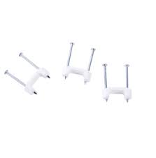 Here you may to know how to hammer wire staples. Gardner Bender 1 2 White Nm Cable Staples W Zinc Plated Nail Gardner Bender Ps 150 Homelectrical Com