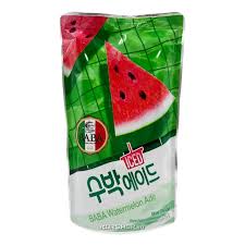 Напиток Арбузный с сахаром (концентрат) Watermelon Ade Baba, Корея, 190 мл  — купить в Москве по цене 105 руб. с доставкой — интернет-магазин Korshop.ru