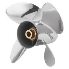 Electronics, docking, anchoring, lighting, safety produtcs, hardware, & more. New Brp Cyclone 4 Blade Stainless Steel Propeller With Tbx Hub And Thru Hub Exhaust