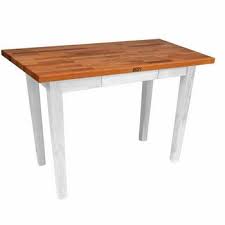 Maybe you would like to learn more about one of these? 48 Wide Oak Table Kitchen Island In Multiple Base Finishes And 1 1 2 Thick Appalachian Red Oak Top With Depth Drawer Casters And Shelf Options By John Boos Kitchensource Com