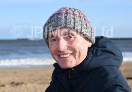 39326282-Jackie Wright and Kym Cooper enjoy the winter sunshine at Blyth  Seafront.