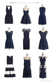 Navy Blue Dresses Under 100 A Collection Of Cute Navy Blue Dresses For Weddings Bridesmaids Wedding Guests An Pretty Dresses Beautiful Dresses Blue Dresses