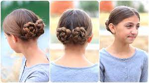 Prim S Braided Bun Updo Mockingjay Hairstyles Braided Hairstyles Mockingjay Gaya Rambut Gadis Gaya Rambut Gaya Rambut Cepol