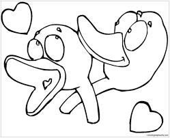 The last of the 3 love coloring pages for adults and kids is just as cute as the first, if i do say so myself. Ducks Fall In Love Coloring Pages Ducks Coloring Pages Coloring Pages For Kids And Adults