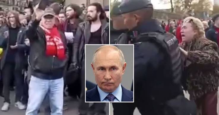 Putin humiliated as furious protests against him erupt - World News - News - Daily Express US