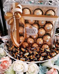 ferˈrɛːro roʃˈʃe) is a chocolate and hazelnut product produced by the italian confectionary company ferrero. Image Result For Gubahan Hantaran Kerawang Project Wedding Wedding Engagement Wedding