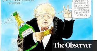 Boris johnson has said there is now a very good chance of ending coronavirus restrictions completely on june 21 in his most optimistic assessment yet.the prime minister said that he still expects a. Boris Johnson One Year On Cartoon Opinion The Guardian
