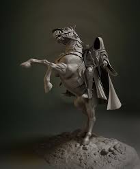 Nazgul Arkadiusz Matyszewski Sculpture Art Equine Inspiration Horsemen Of The Apocalypse