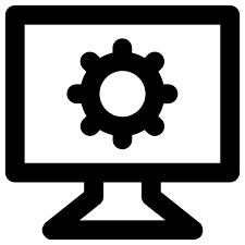Download this premium vector about working desk computer setup illustrative icon, and discover more than 13 million professional graphic resources on freepik. Screen Vector Svg Icon 15 Svg Repo