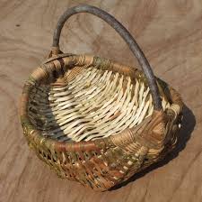 Panier Anse Bourdaine Vannerie Sauvage Panier En Osier Housse Machine A Coudre