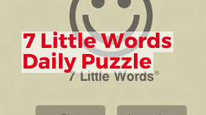 7 little words is one of the most popular games for iphone, ipad and android devices. 7 Little Words Daily Puzzle October 26 2018 Youtube