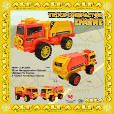 TRUCK COMPACTOR YELLOW AX08