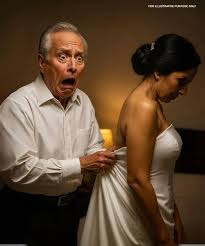 À 65 ans, un homme s'est remarié avec la jeune fille de son ami : mais lors de leur nuit de noces, en lui enlevant sa robe de mariée, il a vu quelque chose d'horrible 😱😨 Il avait soixante-cinq ans. Il a longtemps