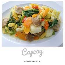 Resep Capcay Oleh Yossa Deppiya Recipe Resep Makanan Kembang Kol