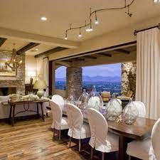 You can use track lights for accentuating artworks or display units. Track Lighting Over Dining Room Table Ideas Photos Houzz