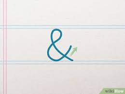 First i will explain to you how to create a believable floating cape and afterward. How To Draw An Ampersand 12 Steps With Pictures Wikihow