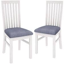 Get the best deal for white wooden kitchen chairs from the largest online selection at ebay.com. Myroom Brushed White Notting Hill Wooden Dining Chairs Reviews Temple Webster