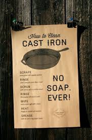 How To Clean Cast Iron Poster Cast Iron Cleaning Cleaning Hacks Cast Iron Skillet Cooking