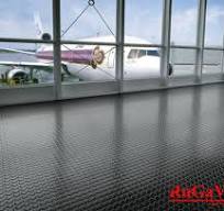 Round Dot Rubber Flooring | Round Coin Rubber Mat | Airport ...